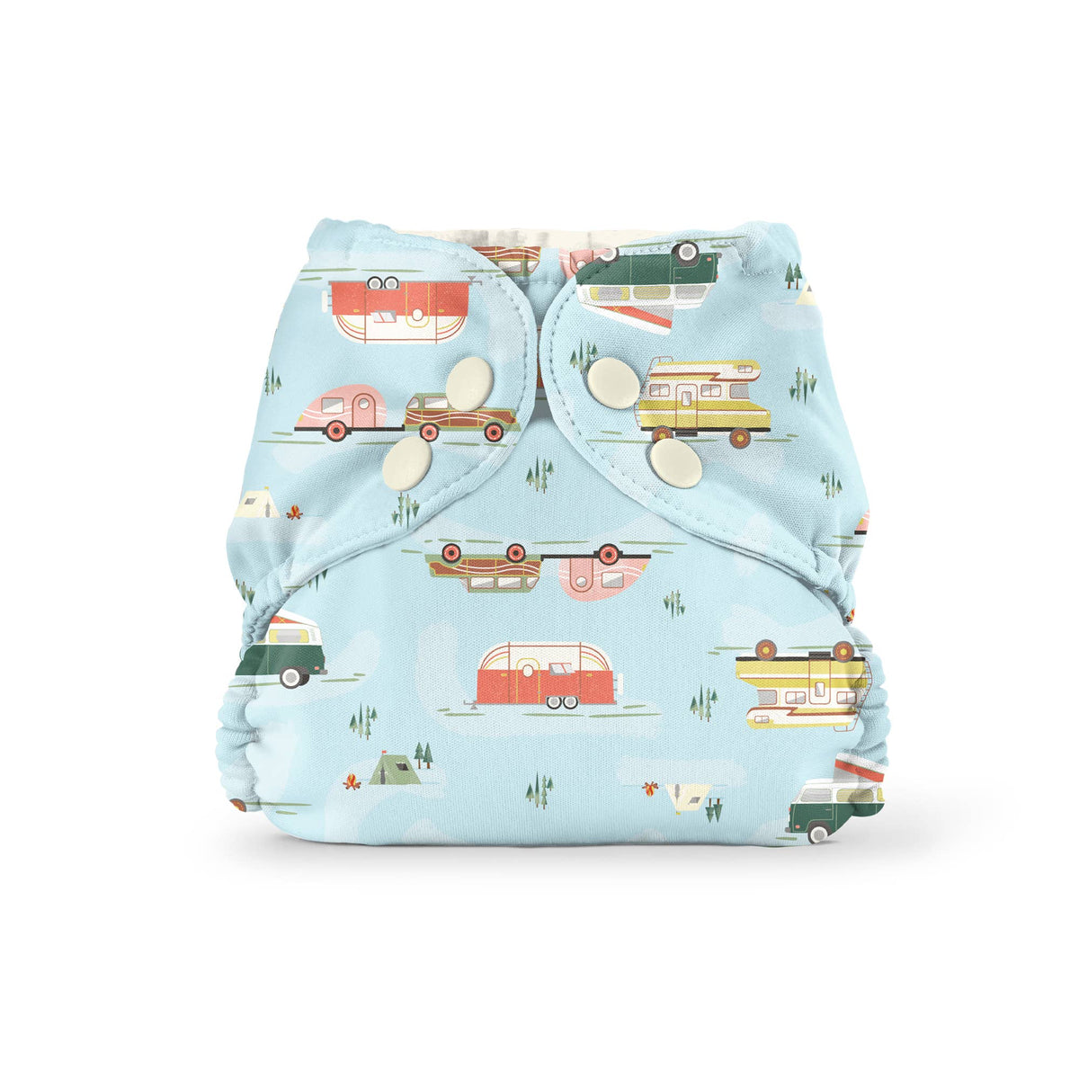 Außen (+ Schwimmwindel): SBM Our Earth / Größe 2 (18–35 lbs) – – MamaMilla