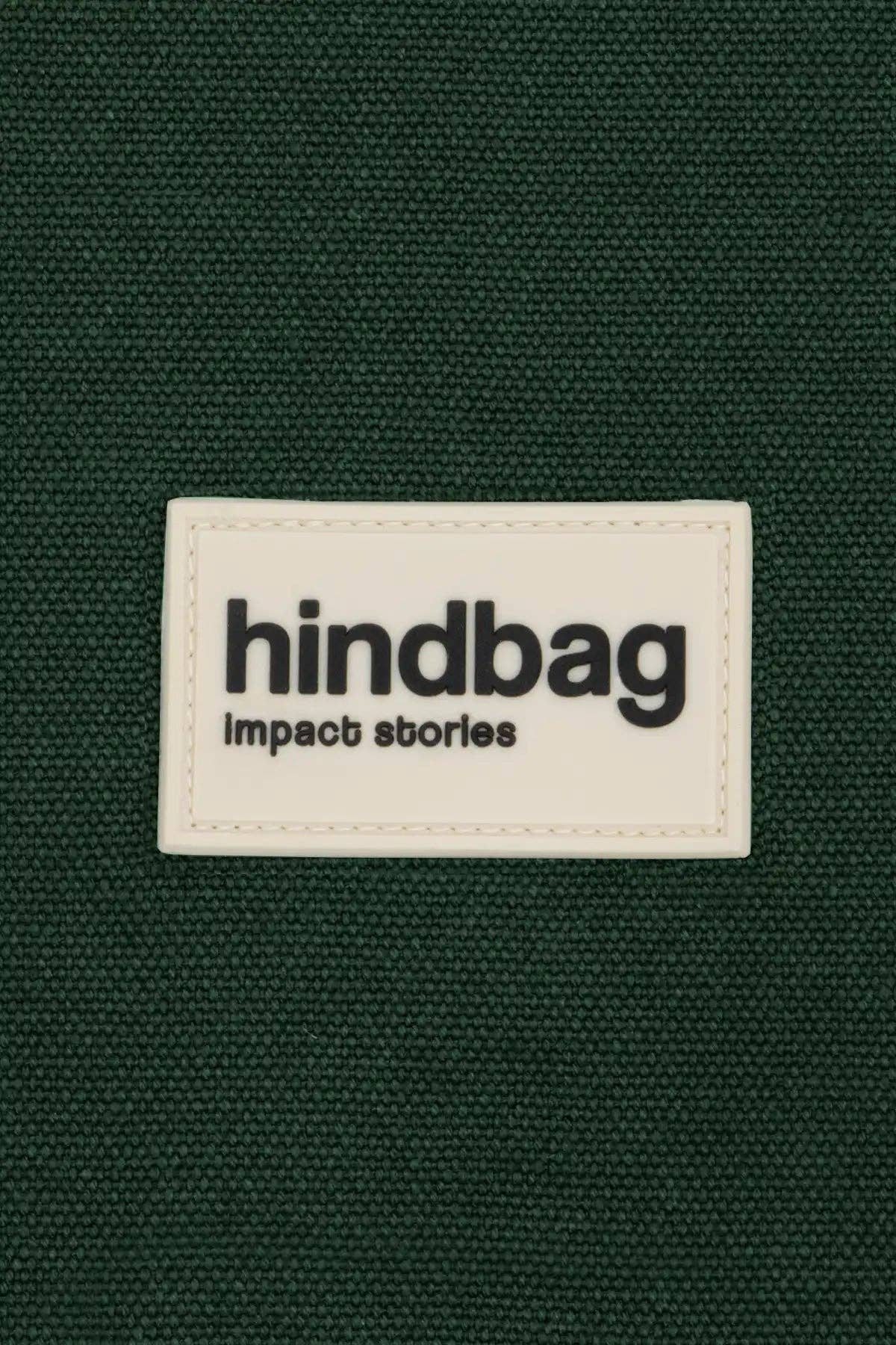 Hindbag Pusletaske - Økologisk Bomuld - Grøn