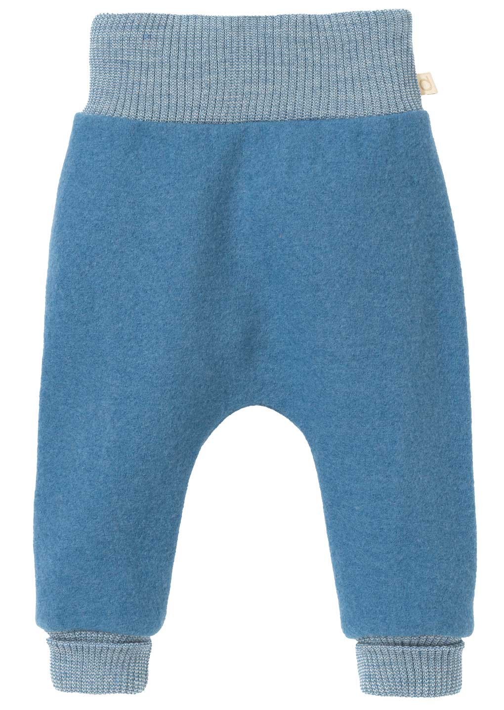 Pumphose aus Wolle - Leichte Wolle - Taubenblau Sommer - Disana Bio-Babykleidung