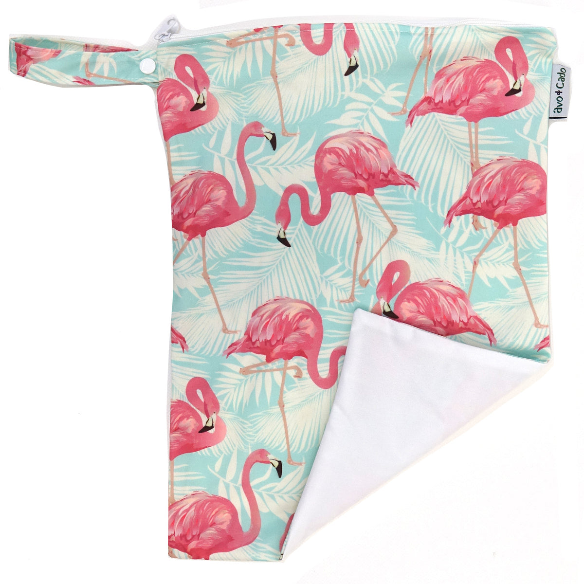 avo+cado Wetbag Medium mit einem Fach – Flamingo – Wetbag medium – MamaMilla