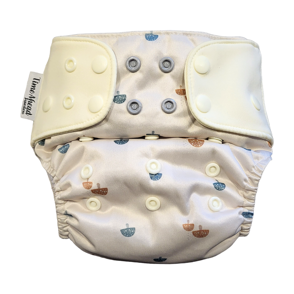 Der schwedische Wald | Taschenwindelstretch | 5-17kg: Hopfenblüten beige / Ohne Einlagen - - MamaMilla