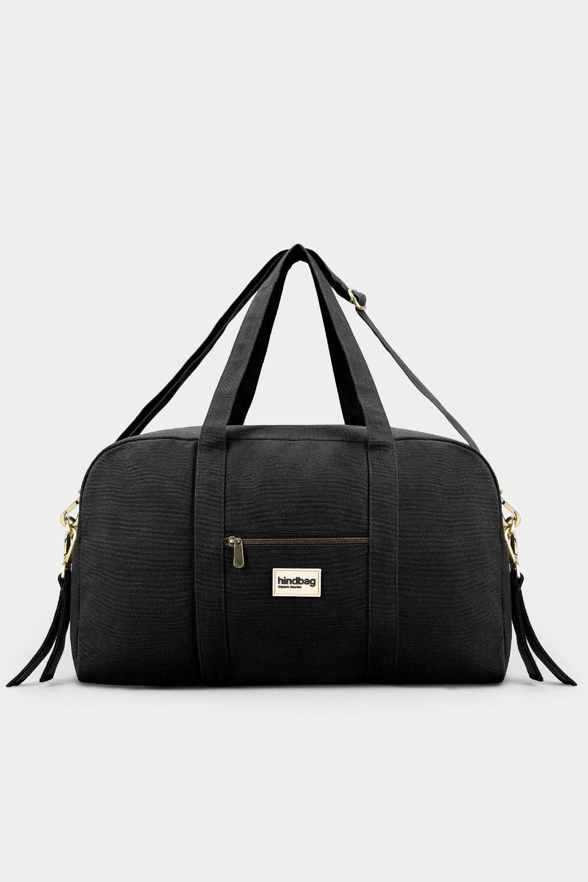 Hindbag Pusletaske - Økologisk Bomuld - Sort