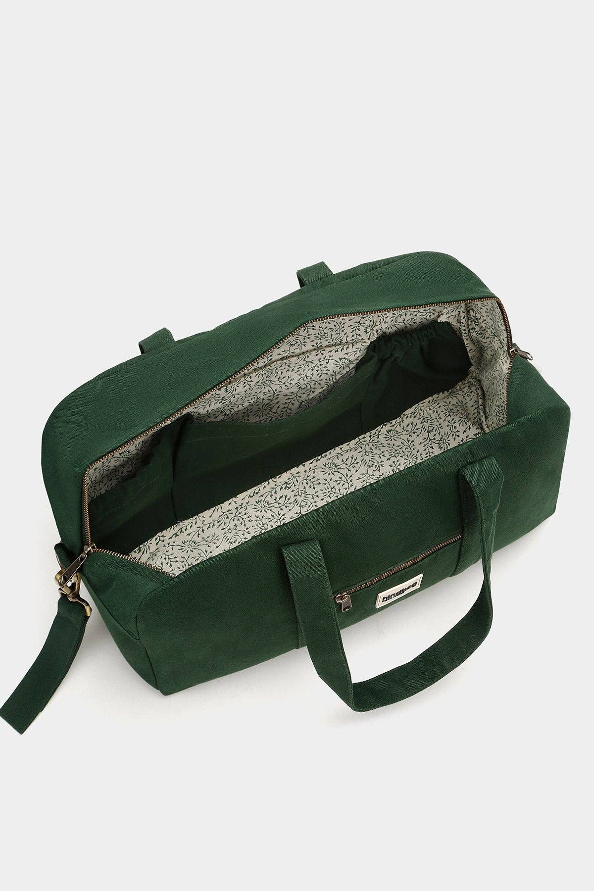 Hindbag Pusletaske - Økologisk Bomuld - Grøn