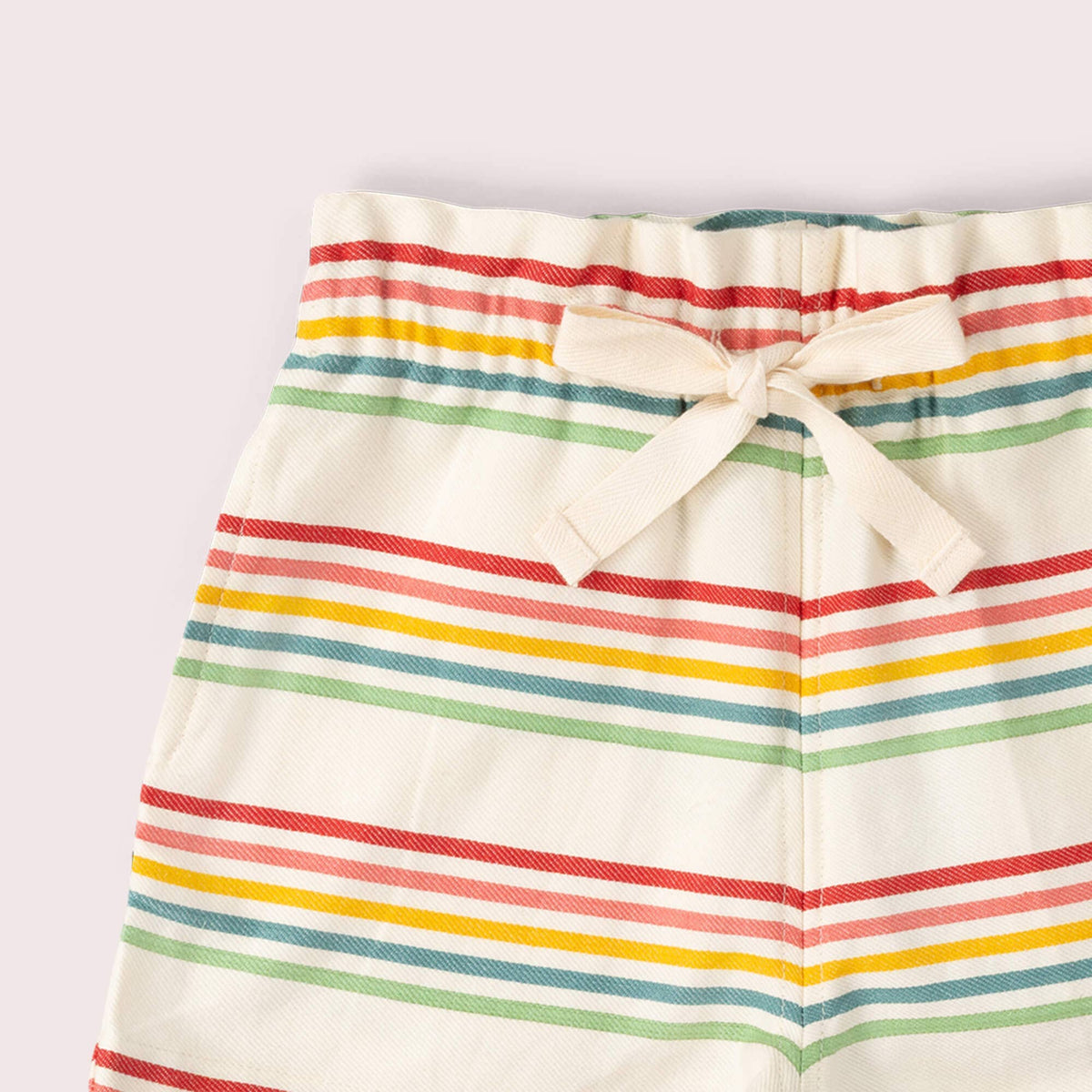 Little Green Radicals Shorts - Børn - Twill - Regnbuestriber
