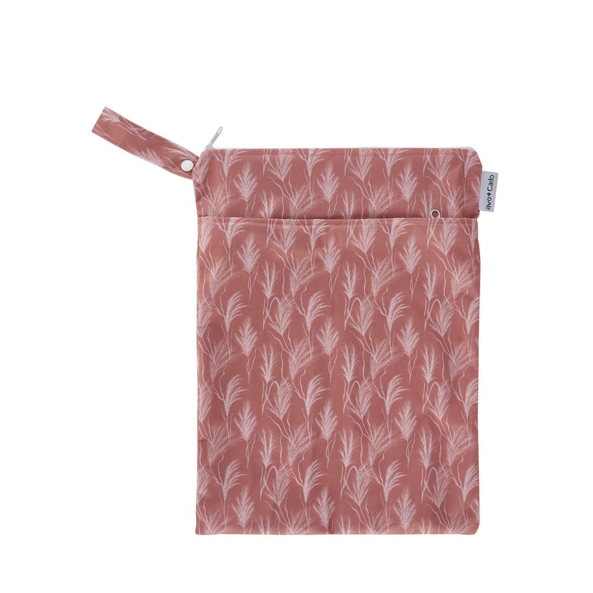 avo+cado Wetbag Medium mit zwei Fächern – Pampasgras – Wetbag medium – MamaMilla