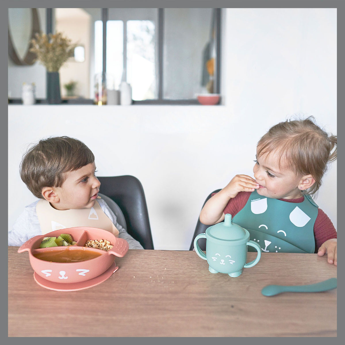 Babymoov Esszimmerset 12–24 Monate – Terrakotta-Fuchs – Esszimmerset – MamaMilla