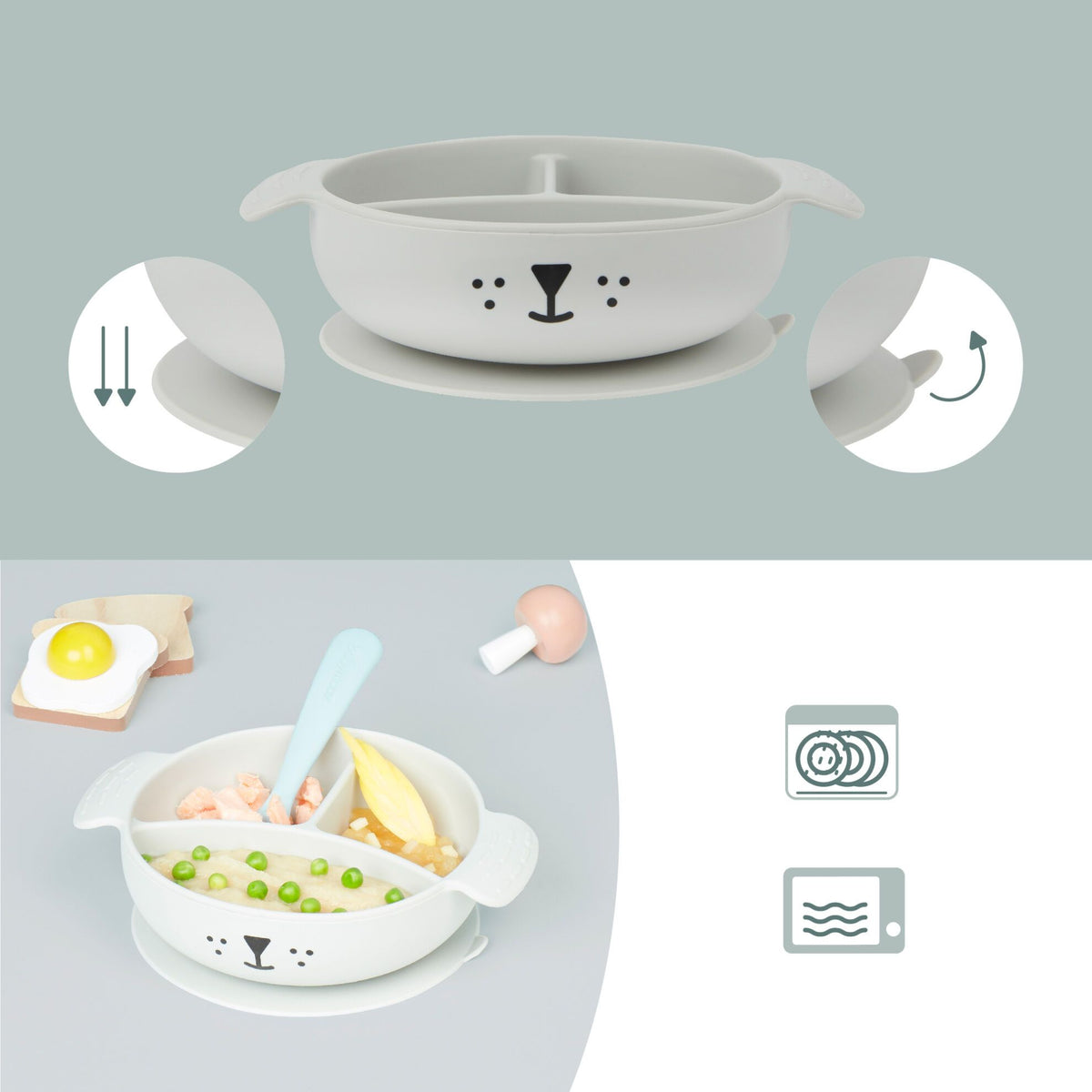 Babymoov Tafelservice 12–24 Monate – Blue Dog – Tafelservice – MamaMilla