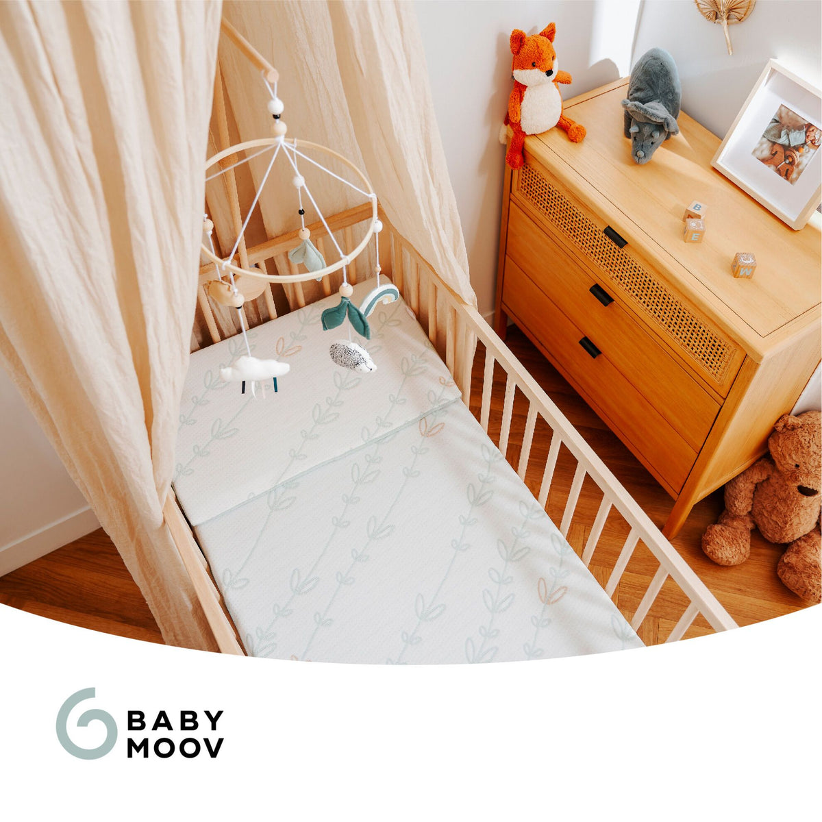 Babymoov Keilkissen gegen Reflux, Husten und Erkältung – breit – Keil – MamaMilla