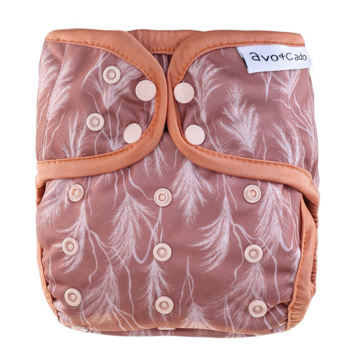 avo+cado One Size Explorer Windelüberzug – Wildpflanzen, Naturküche, Knospen, Giersch, Sand, Pampasgras, Moss, Mauve, Blätter, Kräuter, Grau, Pusteblume – – MamaMilla