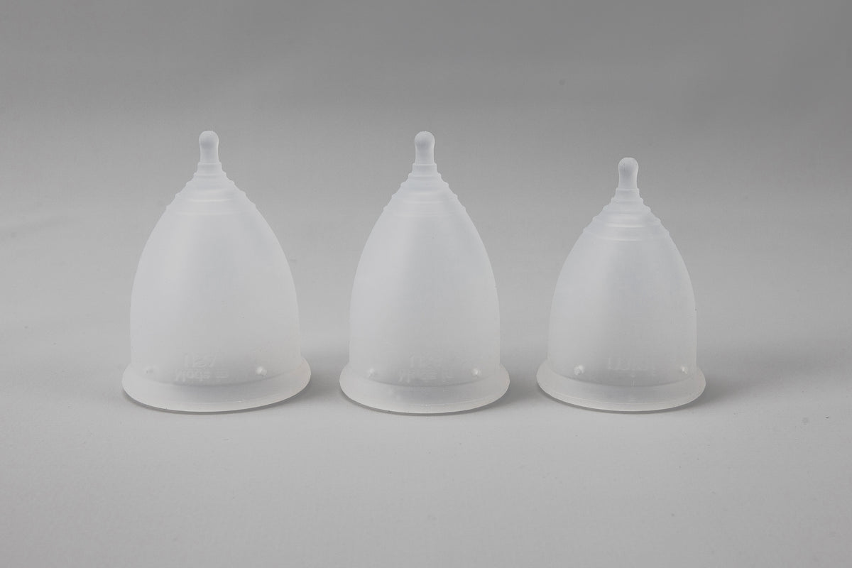 Imse Vimse Menstruationstasse – 3 verschiedene Größen – Menstruationstasse – MamaMilla