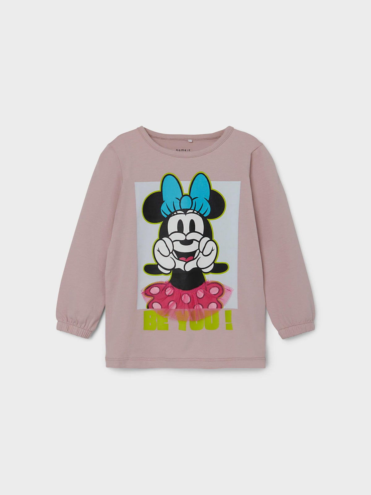 Name it Langarm-T-Shirt – Minnie Mouse – Violet Ice – T-Shirt – MamaMilla