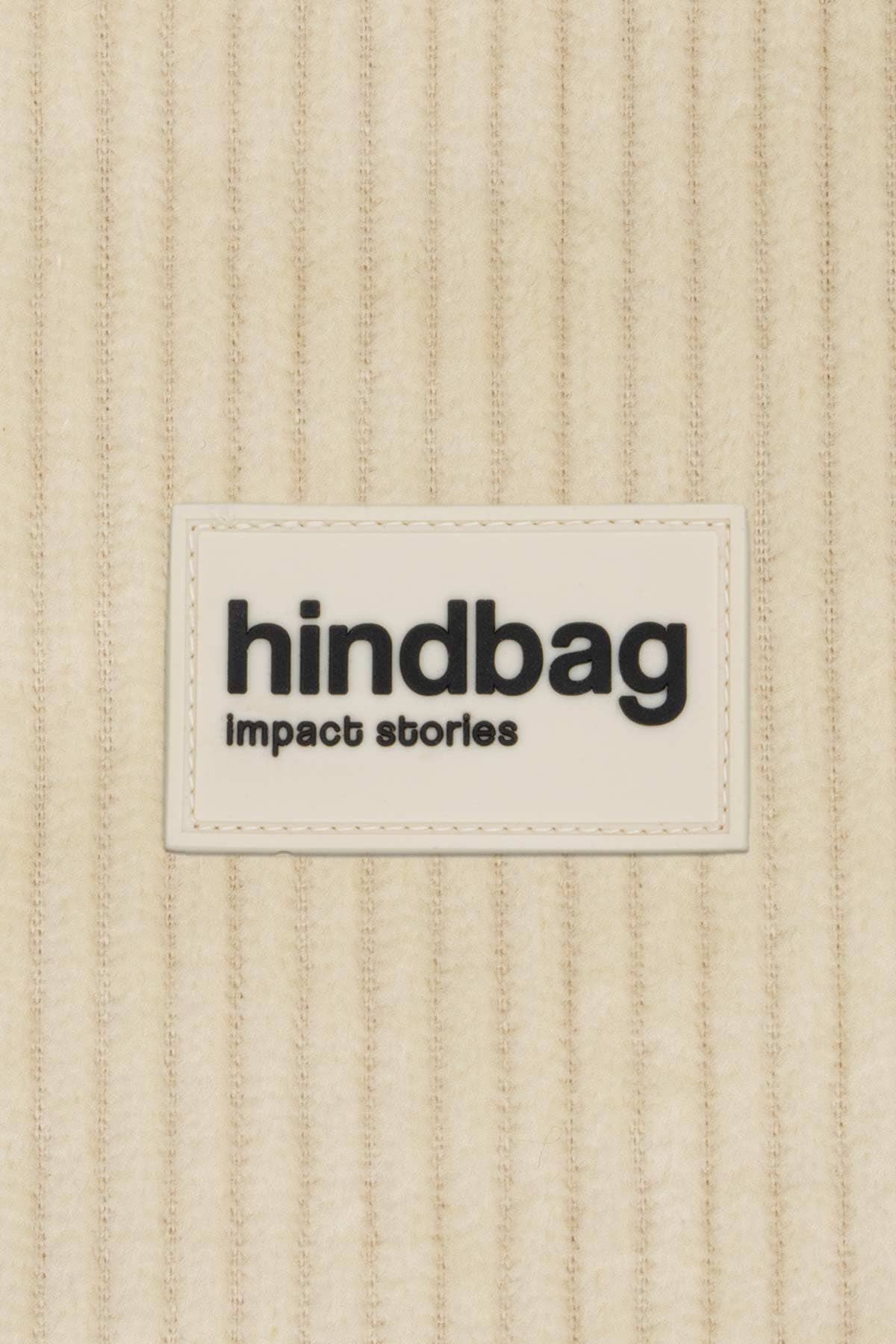 Hindbag Pusletaske - Økologisk Fløjl - Beige