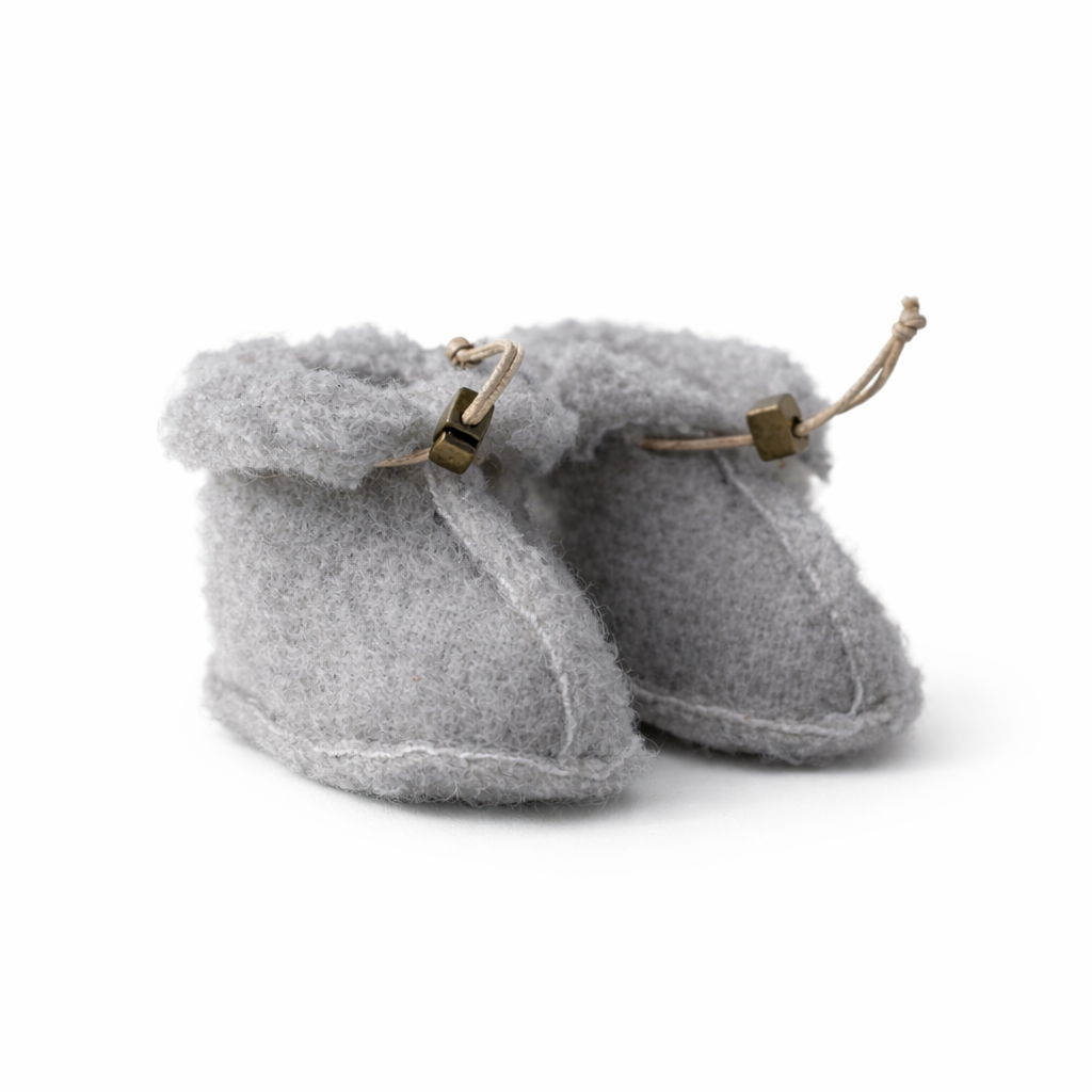 Baby Wollschuhe aus 100% Bio-Schafwolle