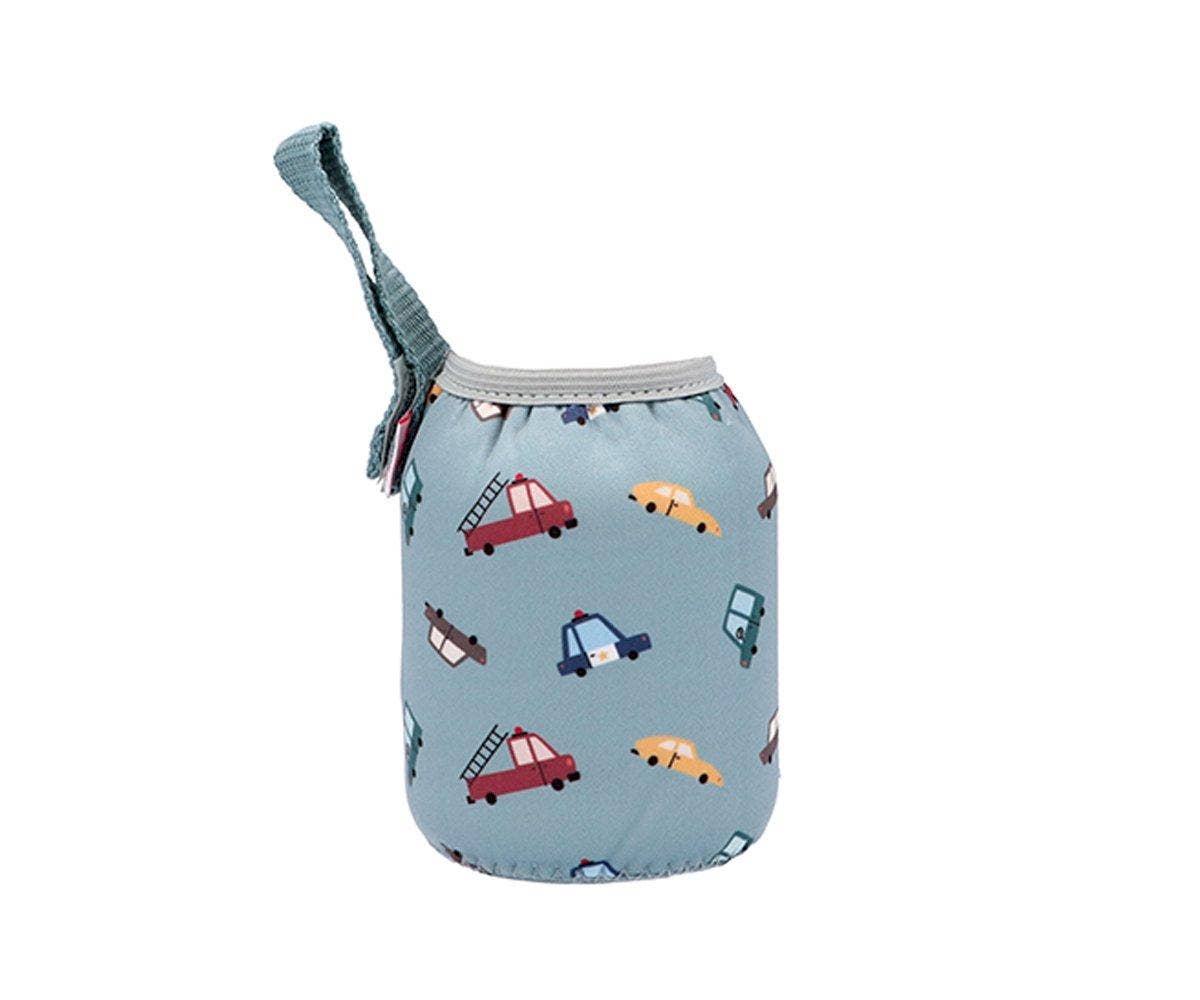 Tutete Neoprenhülle für BLAFRE und TUTETE 300 ml/350 ml – Vintage Cars – Neoprenhülle – MamaMilla