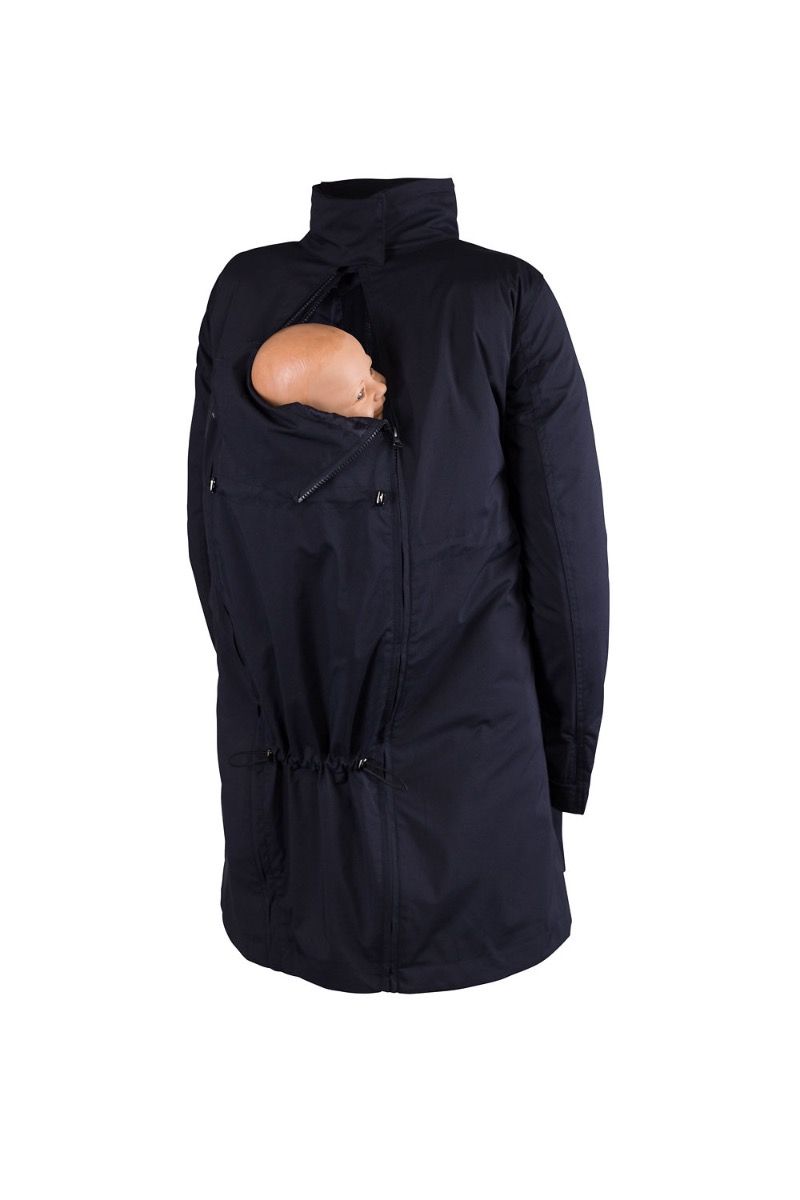 Wombat & Co. KOWARI 4-in-1 Ganzjahres-Umstandsjacke/Tragejacke – Marineblau – Tragejacke – MamaMilla