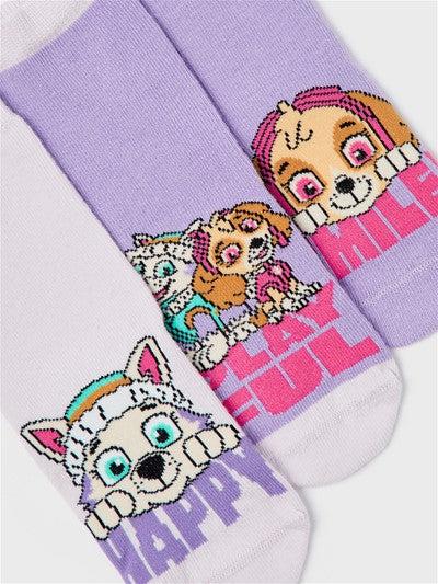 Name it 3er-Pack Socken mit Paw Patrol – Jumi – Sand Verbena – Socken – MamaMilla