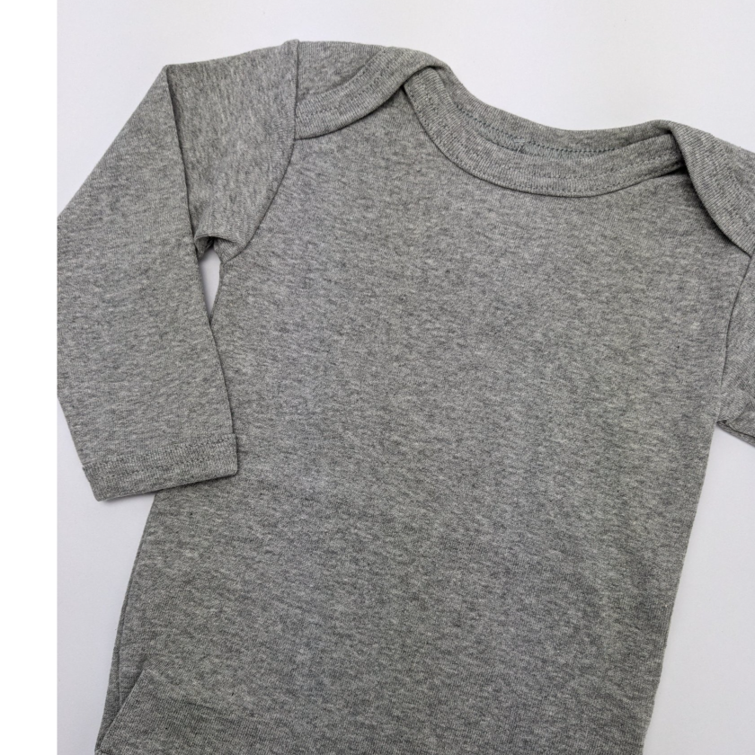 Joha-Body aus Baumwolle – Grau – Body – MamaMilla