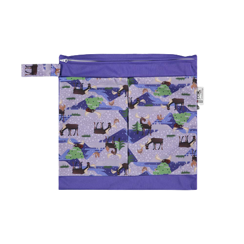 Close Wetbag Medium mit zwei Fächern - Moose - Wetbag medium - MamaMilla