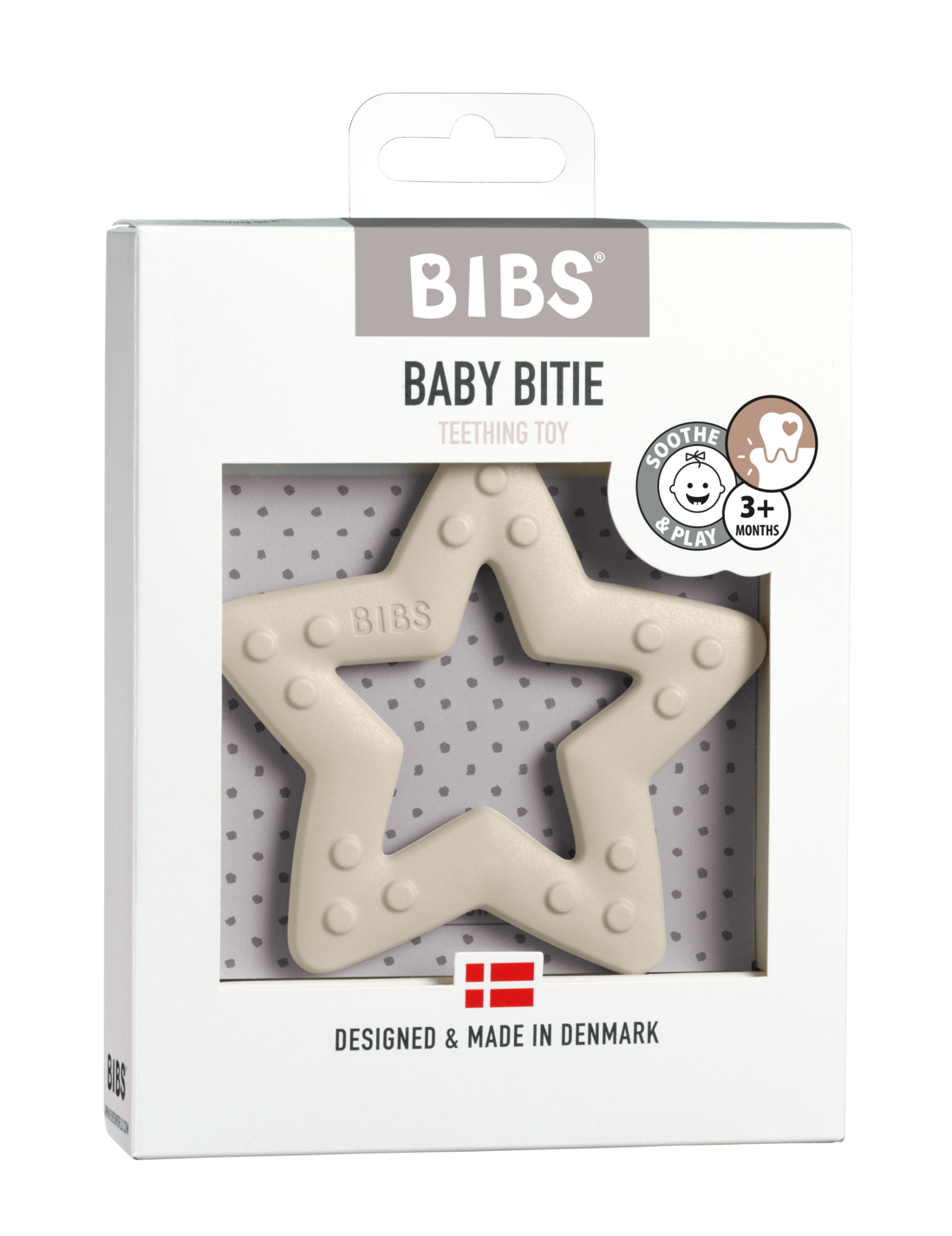 Lätzchen-Beißring - Star Ivory - Beißring - MamaMilla
