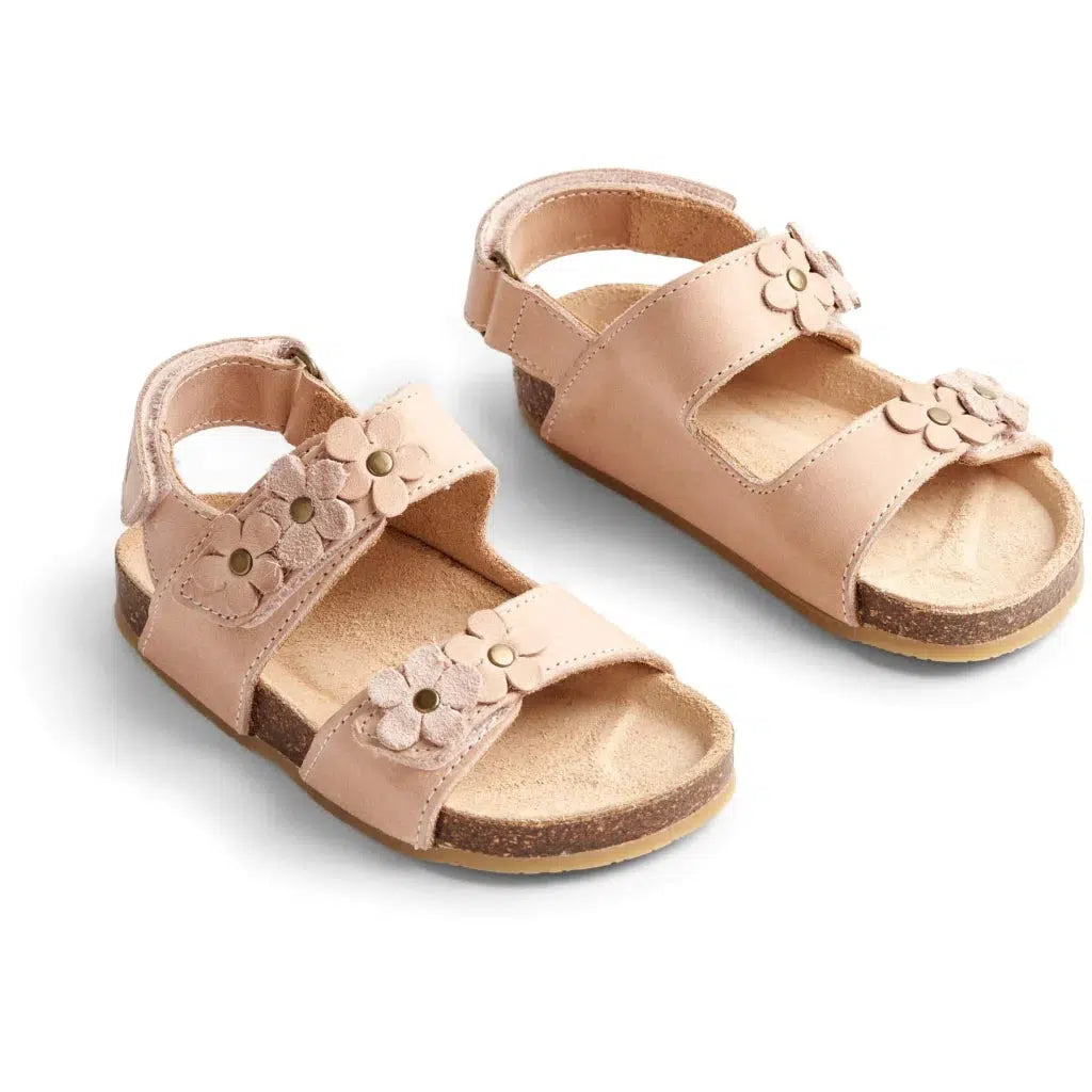 Wheat Clare Flowers Sandale – Beige Rose – Sandale – MamaMilla