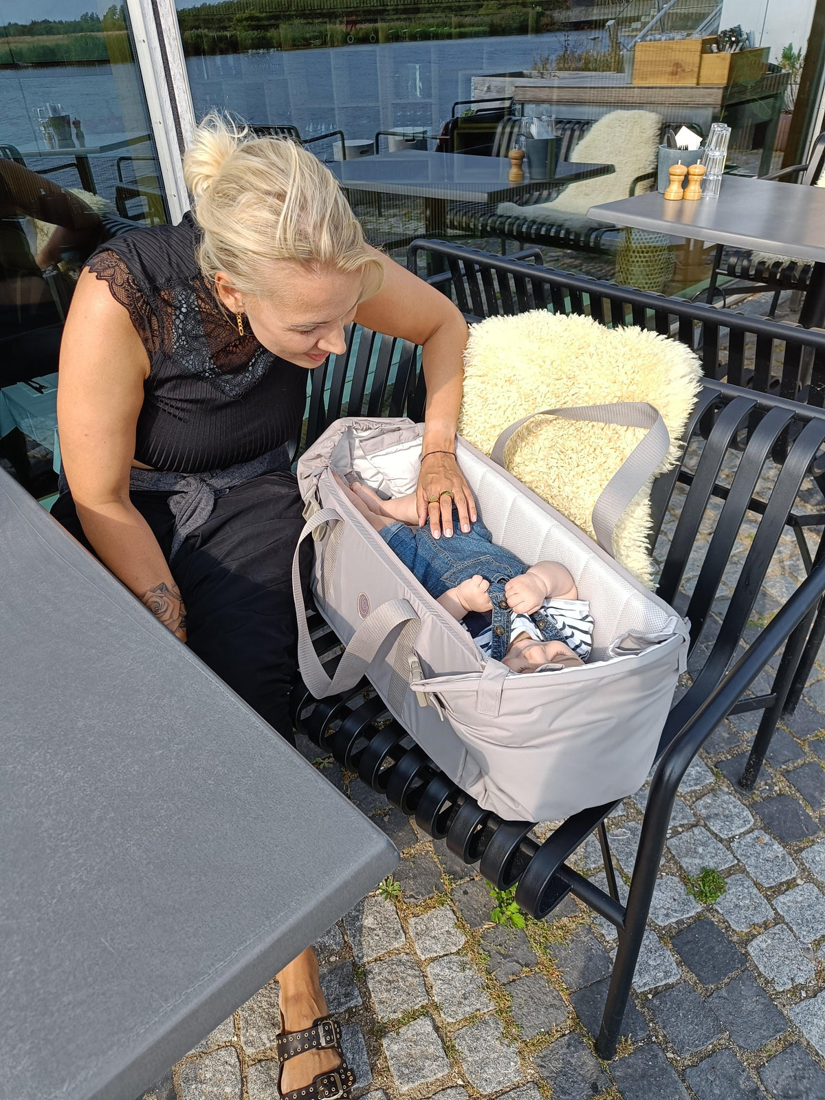 Easygrow Favn Babylift – Sand – Softlift – MamaMilla