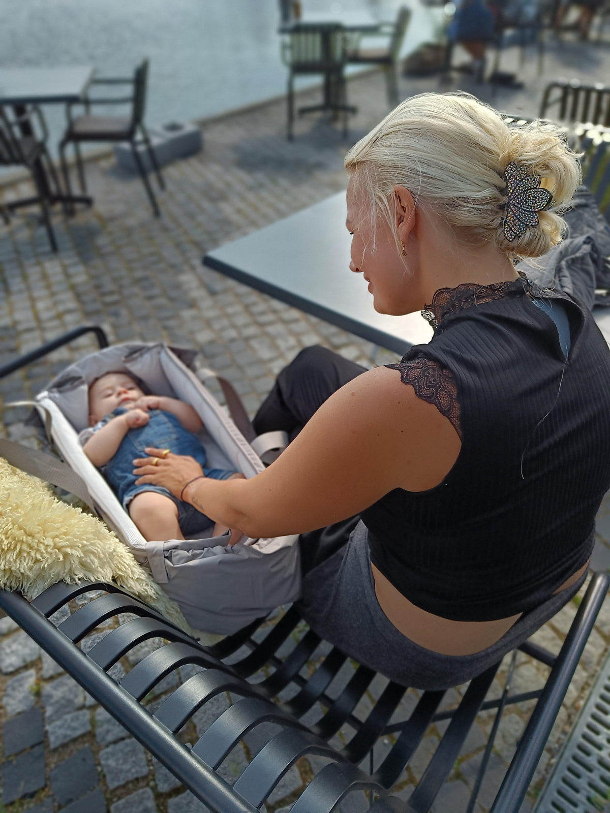 Easygrow Favn Babylift – Sand – Softlift – MamaMilla