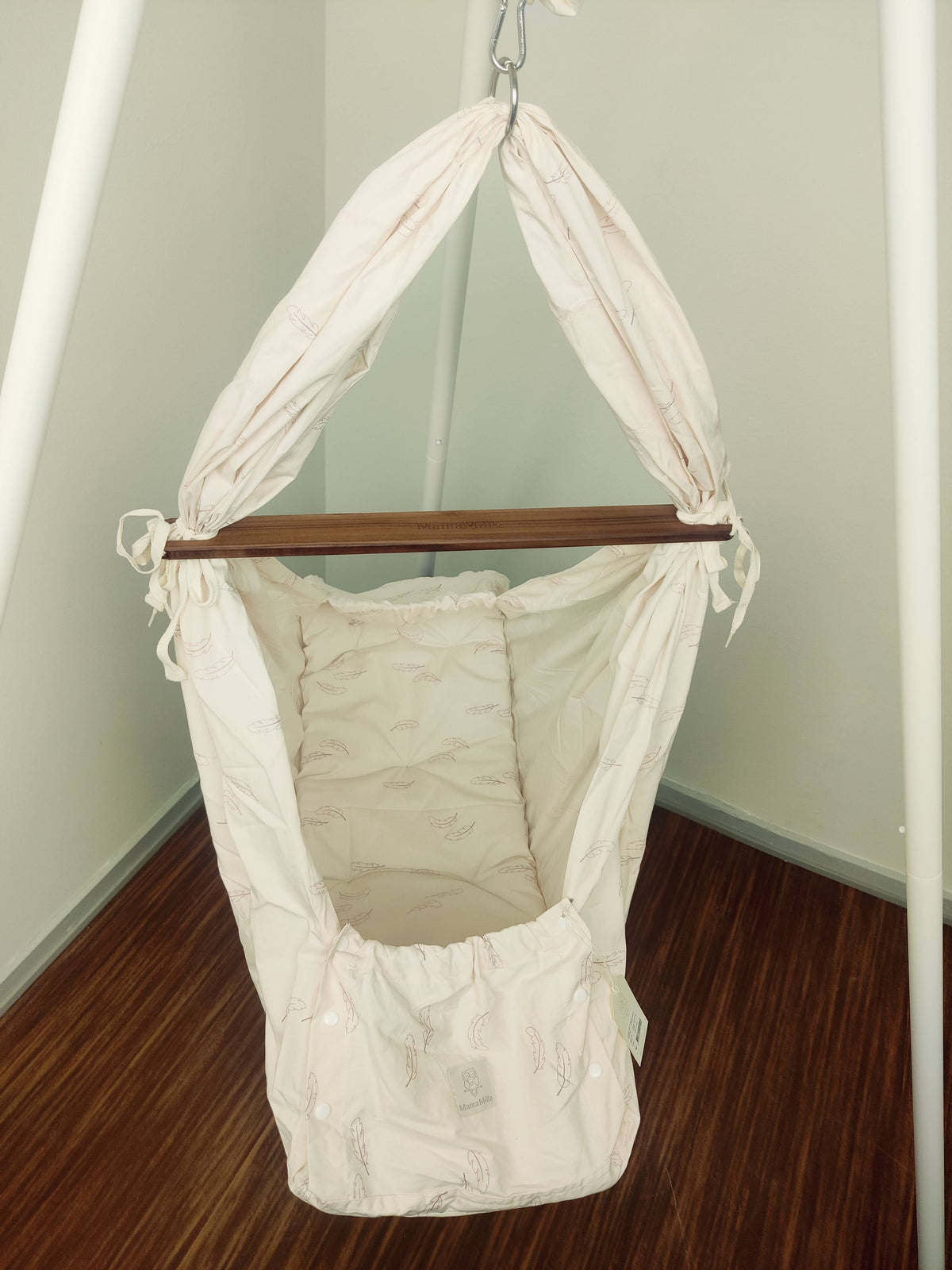 MamaMilla Sling-Wiege – Rosenfedern – Sling-Wiege – MamaMilla
