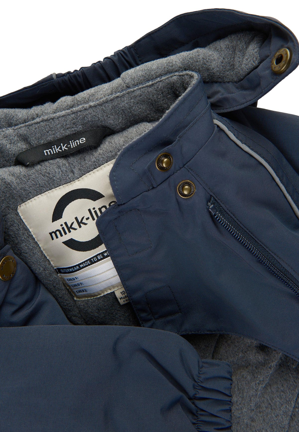 Overall der Mikk-Linie mit 2 Reißverschlüssen – Blue Nights – Overall – MamaMilla