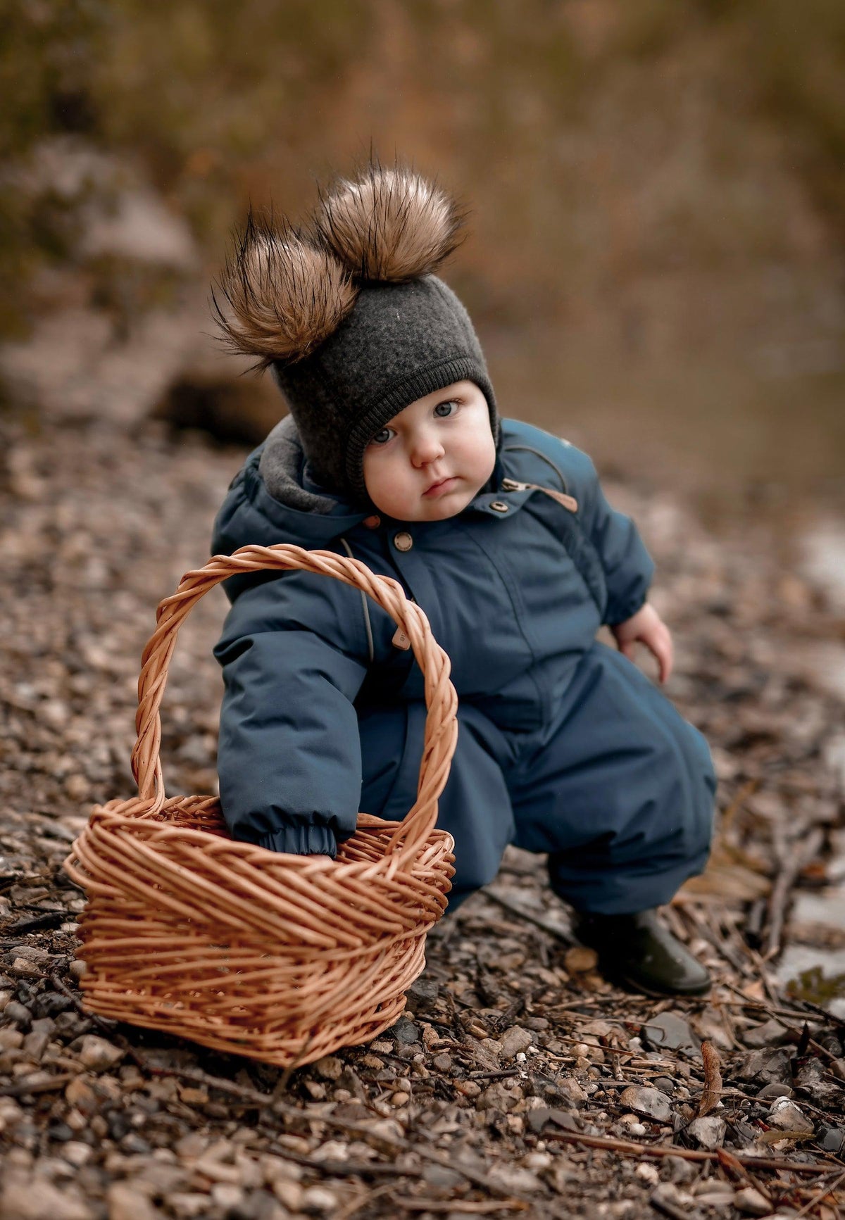 Overall der Mikk-Linie mit 2 Reißverschlüssen – Blue Nights – Overall – MamaMilla