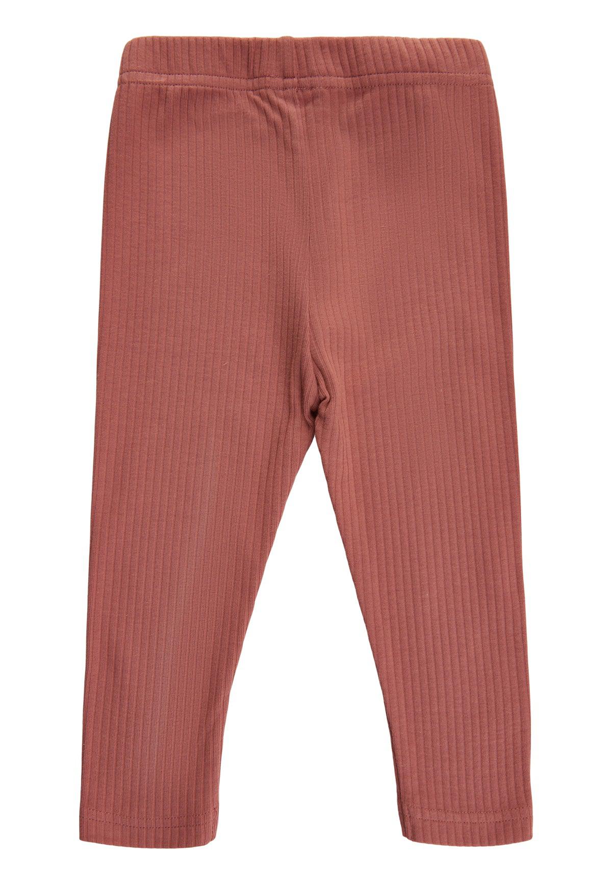 Soft Gallery Paula Ripp-Leggings – Brick Dust – Hose – MamaMilla