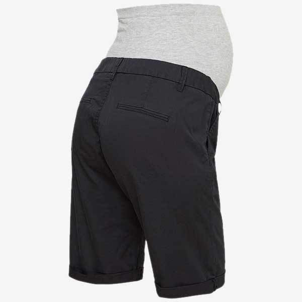 Mamalicious vente Bermudashorts – Schwarz – Umstandsmode – MamaMilla