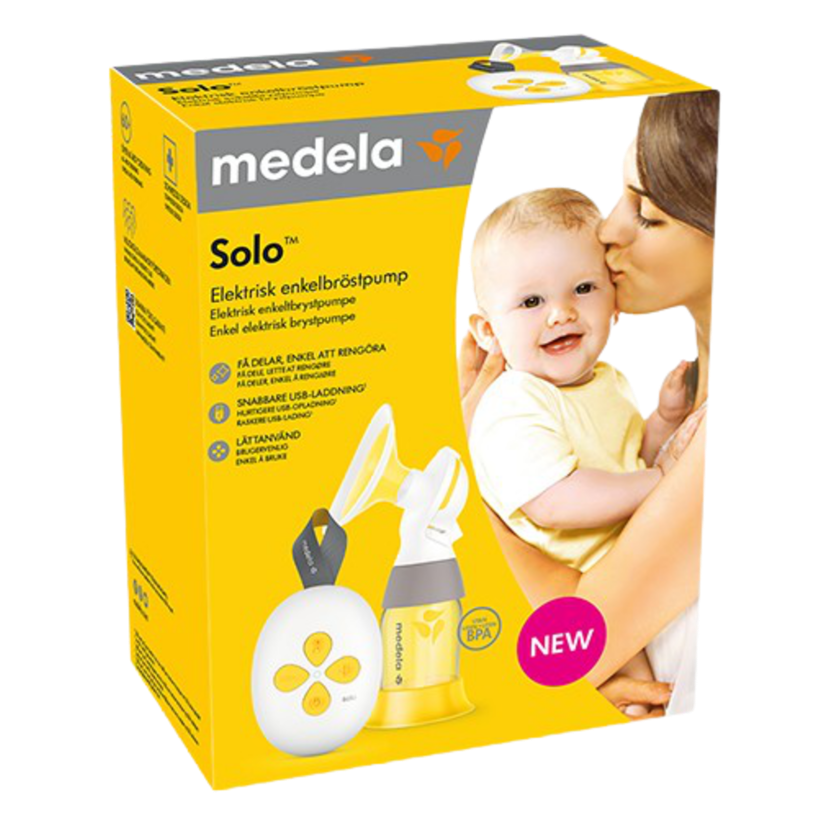 Medela - Solo - Elektronische Einzelmilchpumpe - Elektrische Milchpumpe - MamaMilla