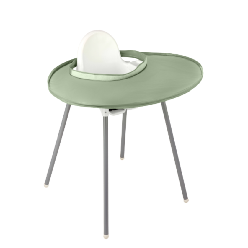 Tidy Tot Lätzchen und Tablett – SET – Salbeigemüse – Lätzchen mit Ärmeln – MamaMilla