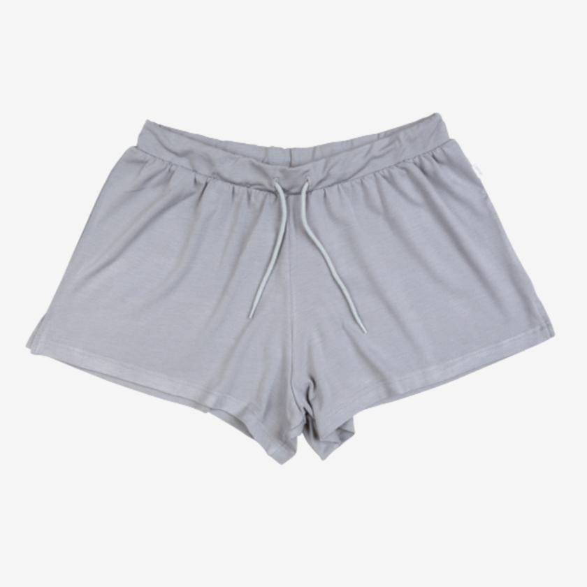 Joha-Shorts aus Bambus-Viskose – Grau – Umstandsmode – MamaMilla