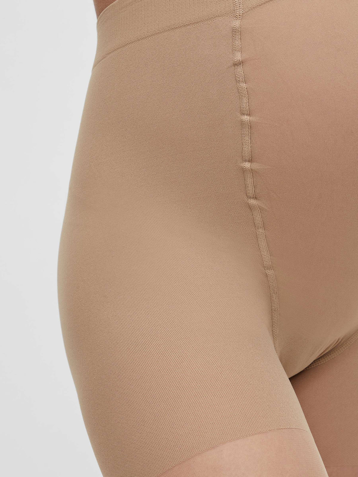 Mamalicious Stützende Nylonstrümpfe (30 den) 2er-Pack – Sabrina – Hellbraun – Umstandsmode – MamaMilla