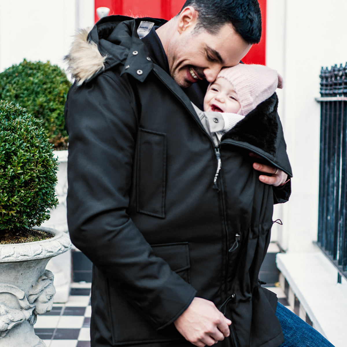 Wombat &amp; Co. Trägerjacke für Herren – Schwarz – Trägerjacke – MamaMilla
