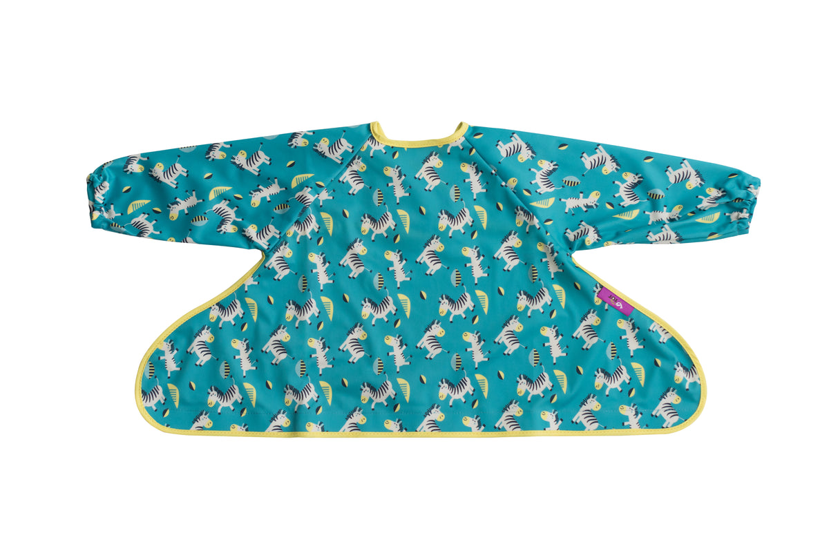 Tidy Tot Lätzchen, Teller und Löffel – SET – Fuchs – Lätzchen mit Ärmeln – MamaMilla