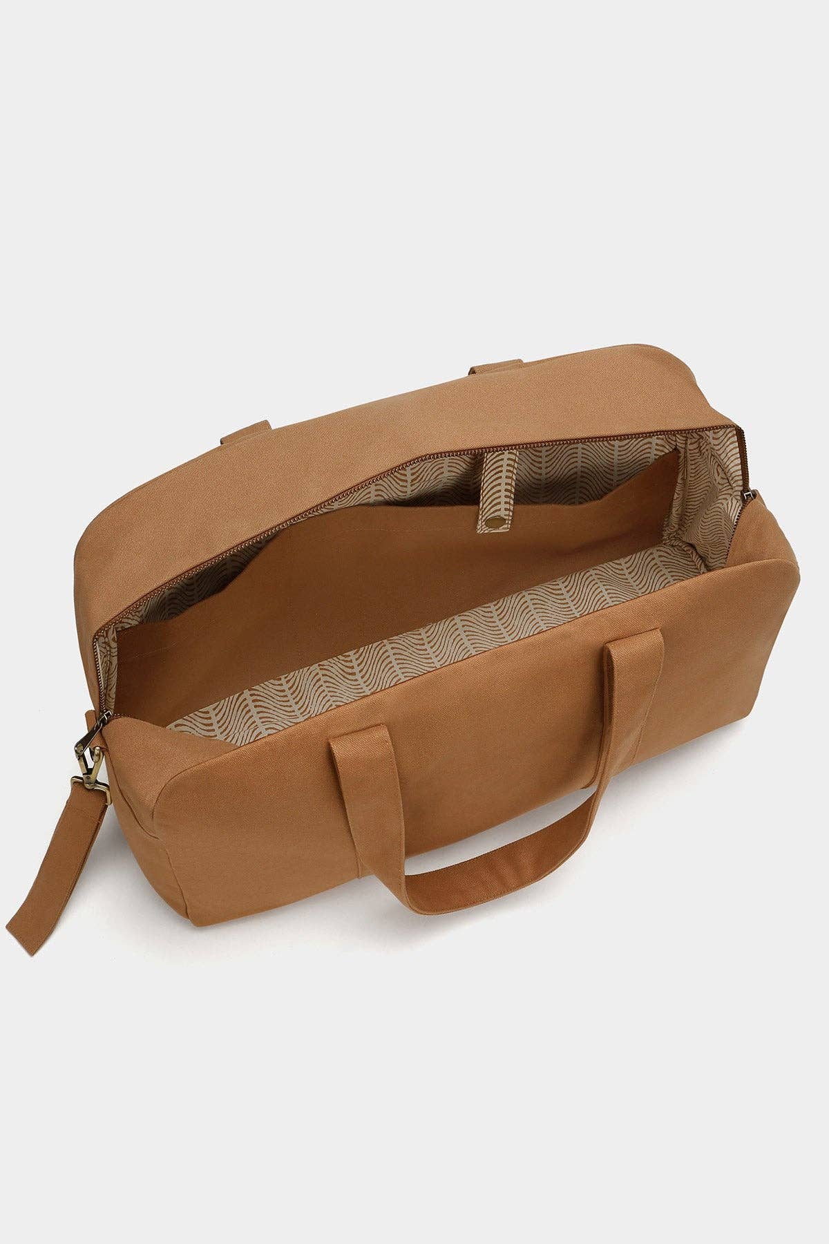 Hindbag Pusletaske - Økologisk Bomuld - Brun