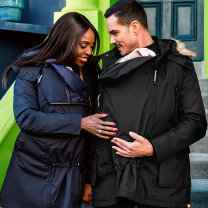 Wombat &amp; Co. Trägerjacke für Herren – Schwarz – Trägerjacke – MamaMilla