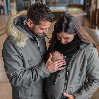 Wombat &amp; Co. Trägerjacke für Herren – Grau – Trägerjacke – MamaMilla