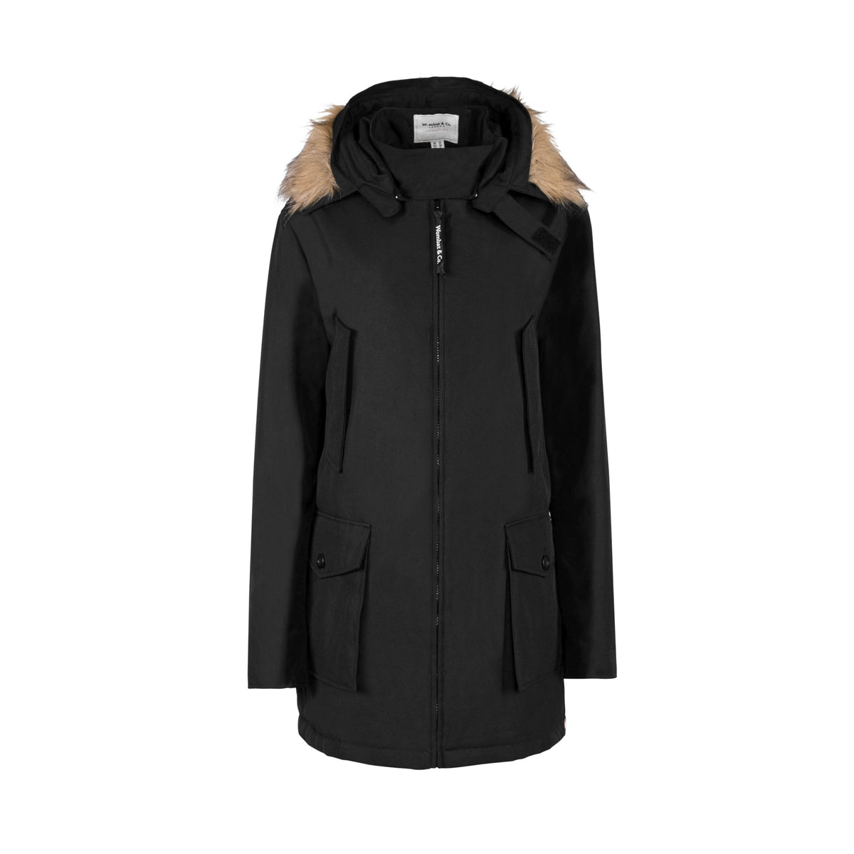 Wombat &amp; Co. Trägerjacke für Herren – Schwarz – Trägerjacke – MamaMilla