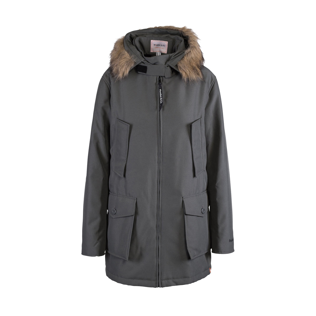 Wombat &amp; Co. Trägerjacke für Herren – Grau – Trägerjacke – MamaMilla