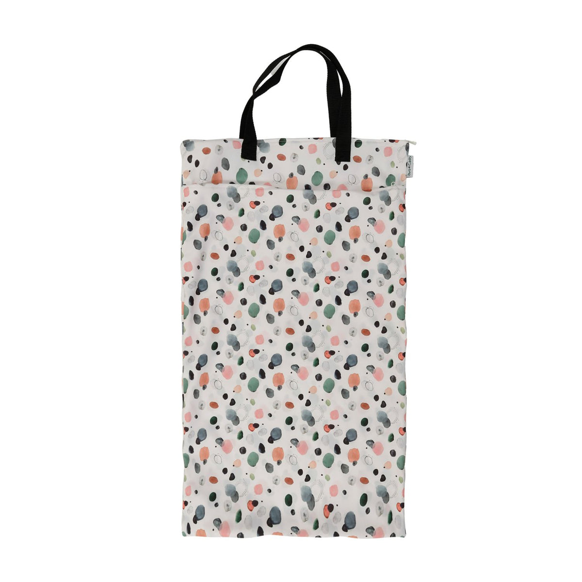avo+cado Wetbag Large mit zwei Fächern und Hank – Terrazzo – Wetbag groß – MamaMilla
