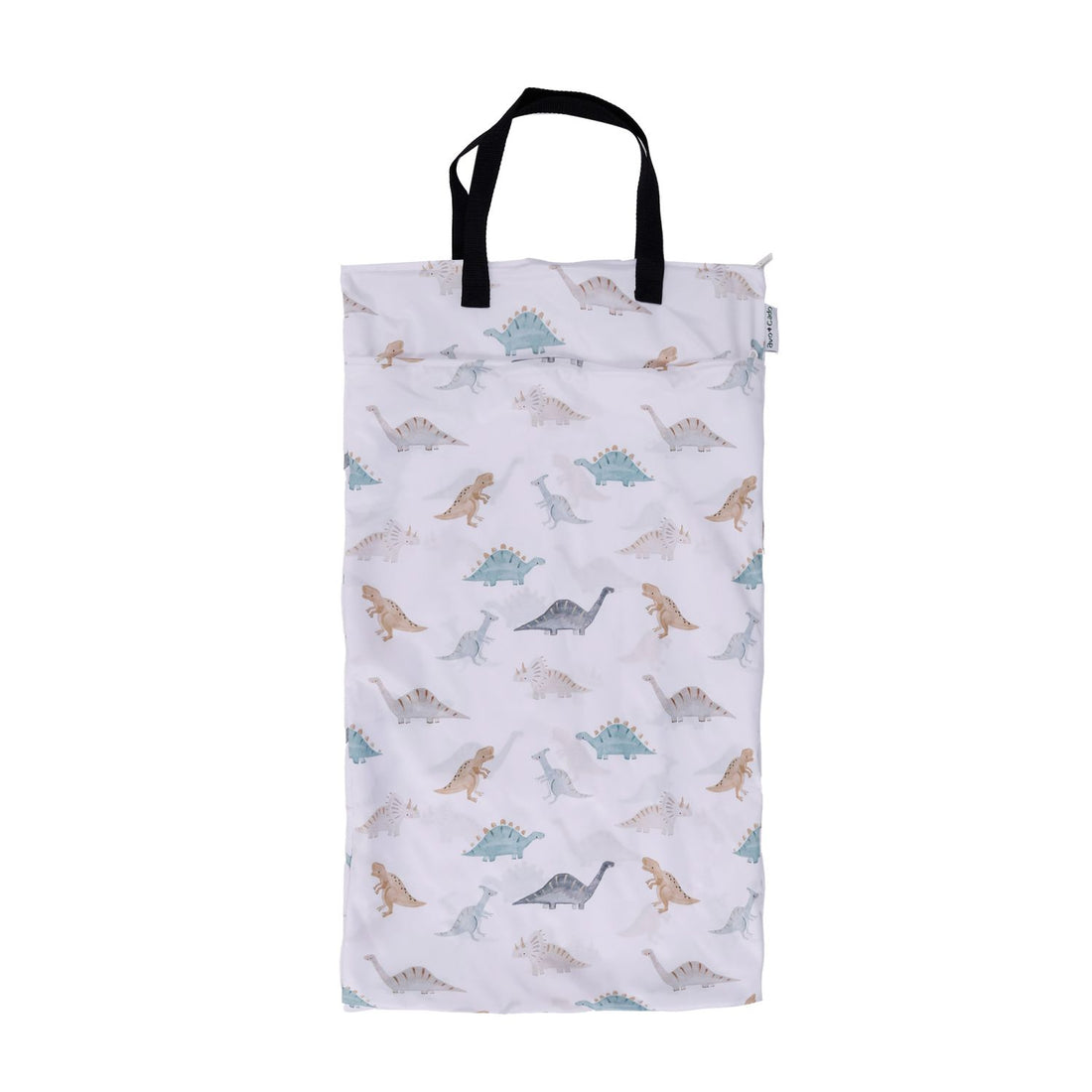 avo+cado Wetbag Large mit zwei Fächern und Hank – Dino – Wetbag groß – MamaMilla