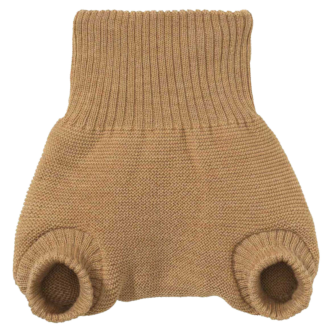 Wollwindelüberhose aus Merinowolle – Karamell – Disana Bio-Babykleidung