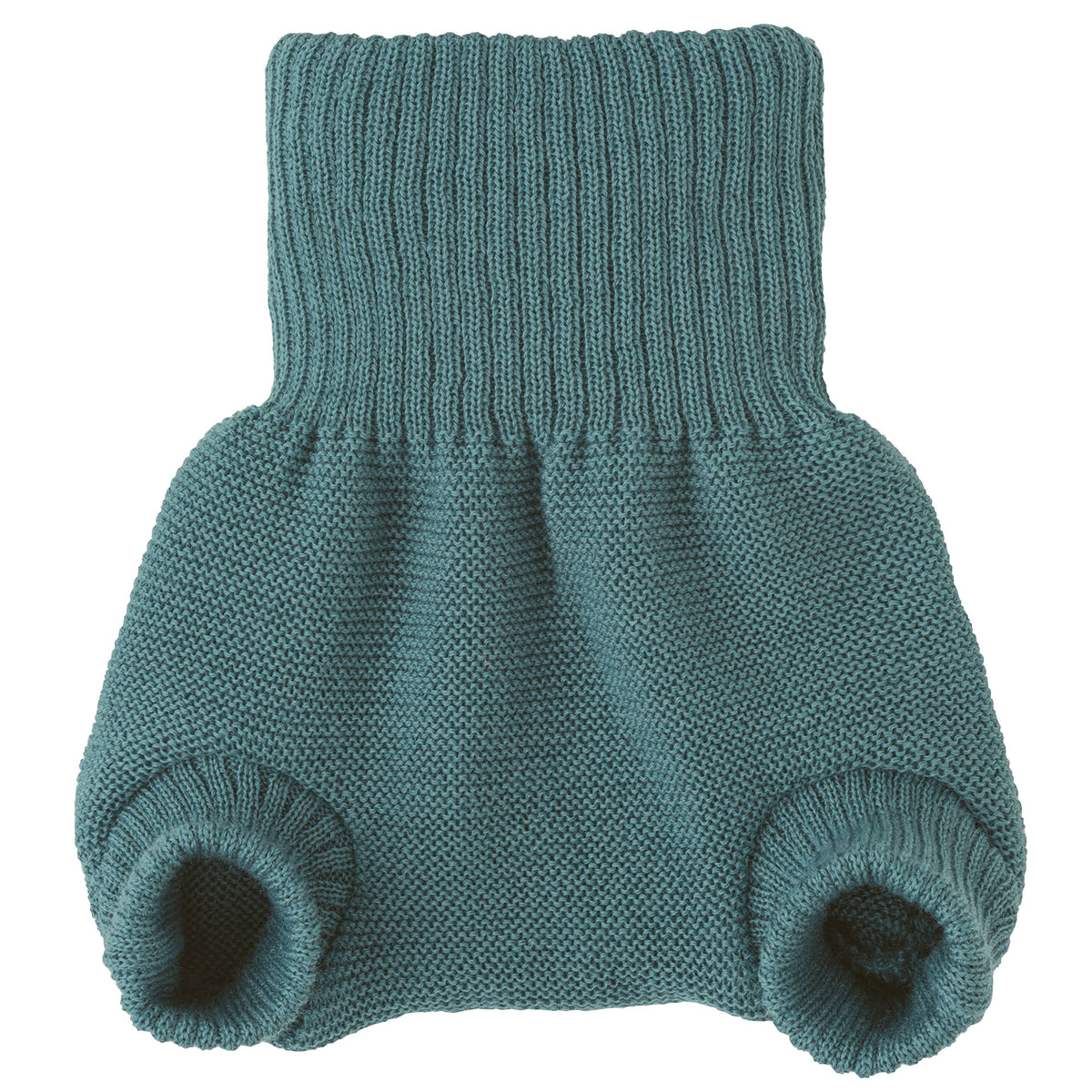 Wollwindelüberhose aus Merinowolle – Eukalyptus – Disana Bio-Babykleidung