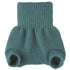 Wollwindelüberhose aus Merinowolle – Eukalyptus – Disana Bio-Babykleidung
