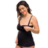 Carriwell Stilltop mit Shapewear – Schwarz – Stillkleidung – MamaMilla