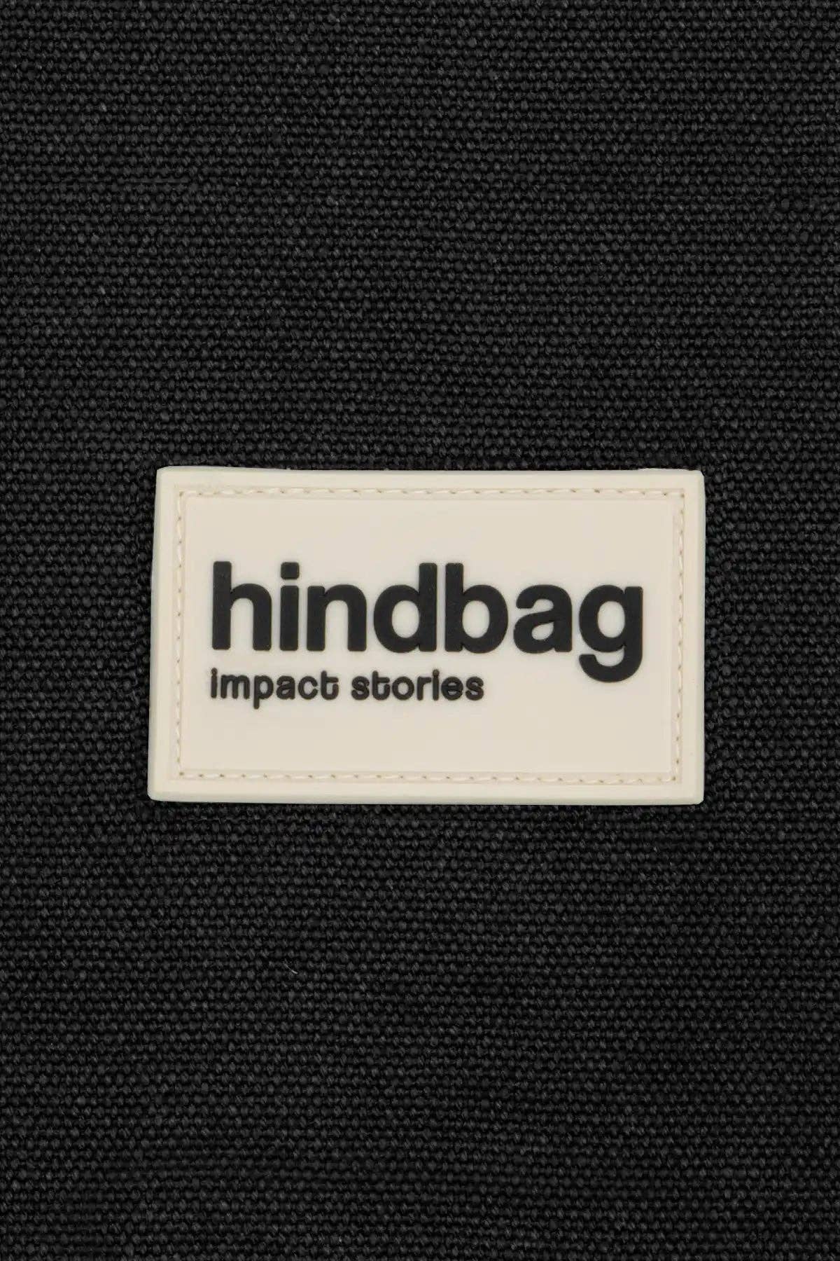 Hindbag Pusletaske - Økologisk Bomuld - Sort