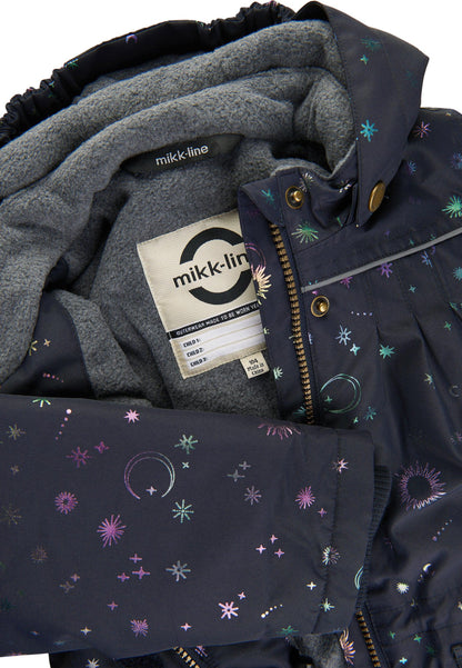 Mikk-line Winterjacke mit Glitzer – Dark Navy – Jacke – MamaMilla